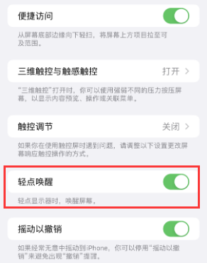 卓尼苹果授权维修站分享iPhone轻点无法唤醒怎么办 