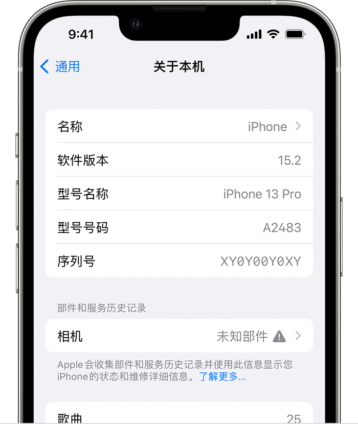 卓尼苹果维修分享iPhone 出现提示相机“未知部件”是什么原因？ 